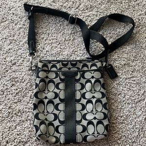 Black Coach Crossbody